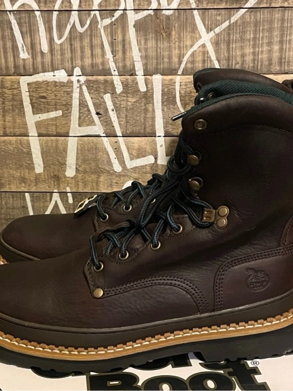 New Georgia Boot Men's Georgia Giant Steel Toe Work Boots
